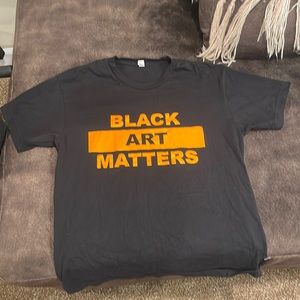 Willie Cole Black Art Matters tshirt